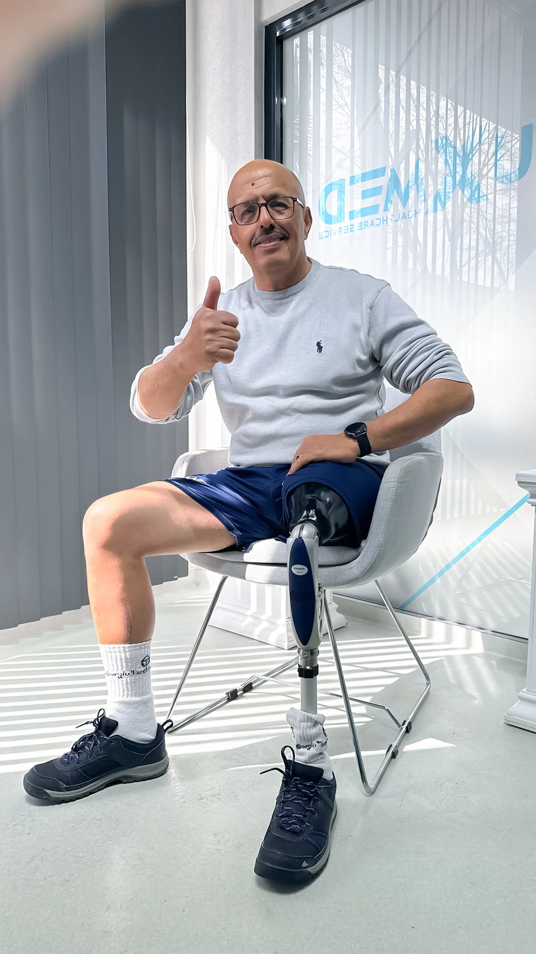 Протез выше колена с гидравликой