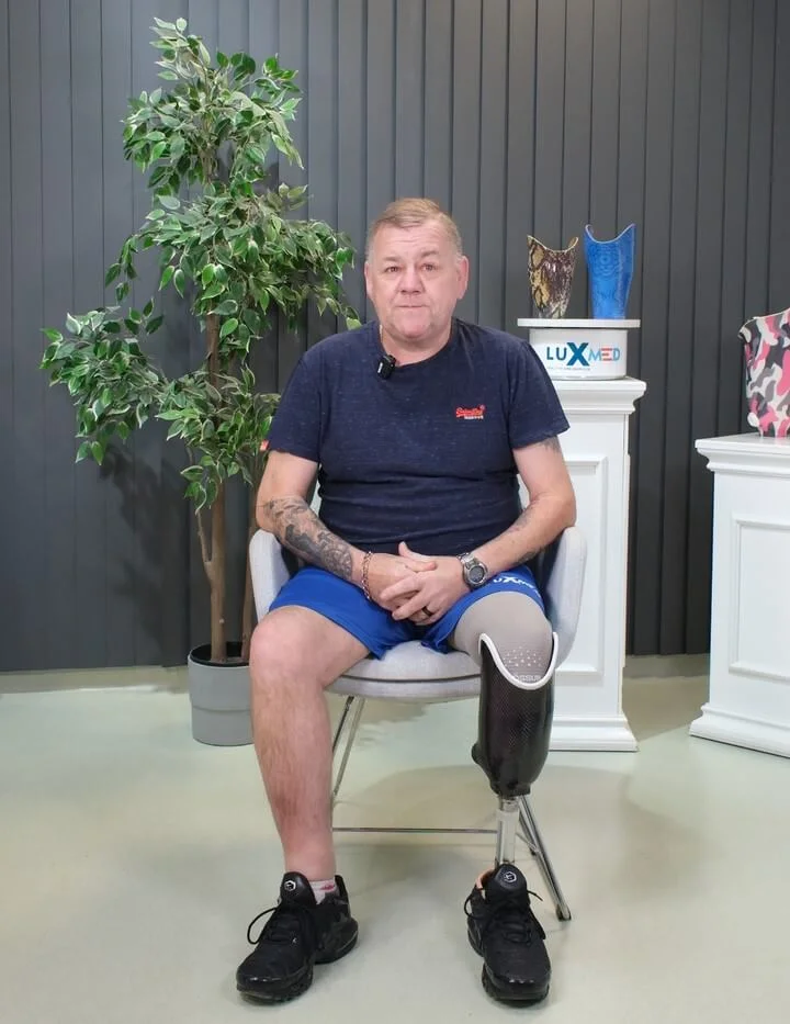 Протез ниже колена с вакуумом