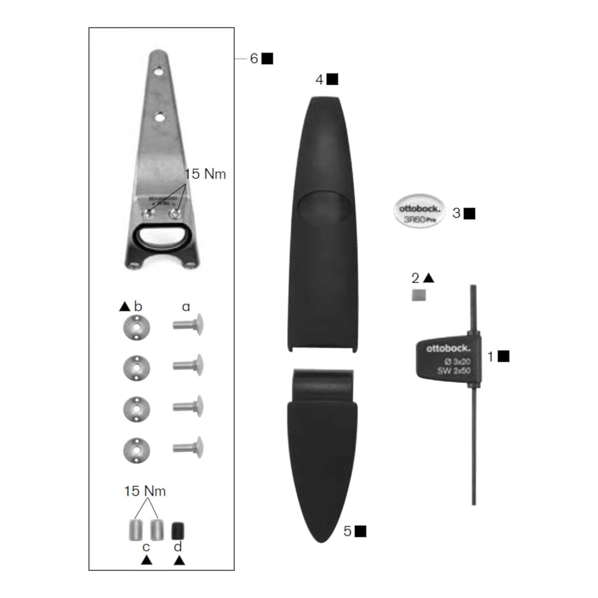 ottobock 3r85 prosthetic leg